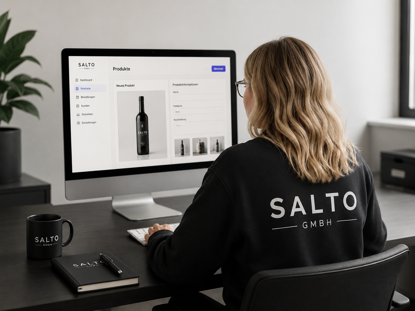 Salto Mitarbeiterin